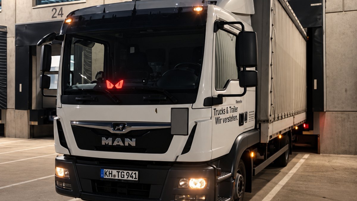 Ein LKW, der pünktlich ankommt, fällt kaum auf